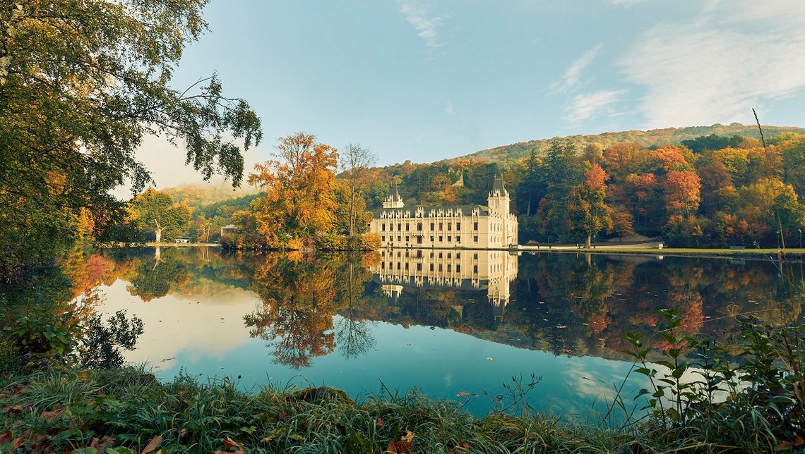Goldener Herbst im Schloss Hernstein