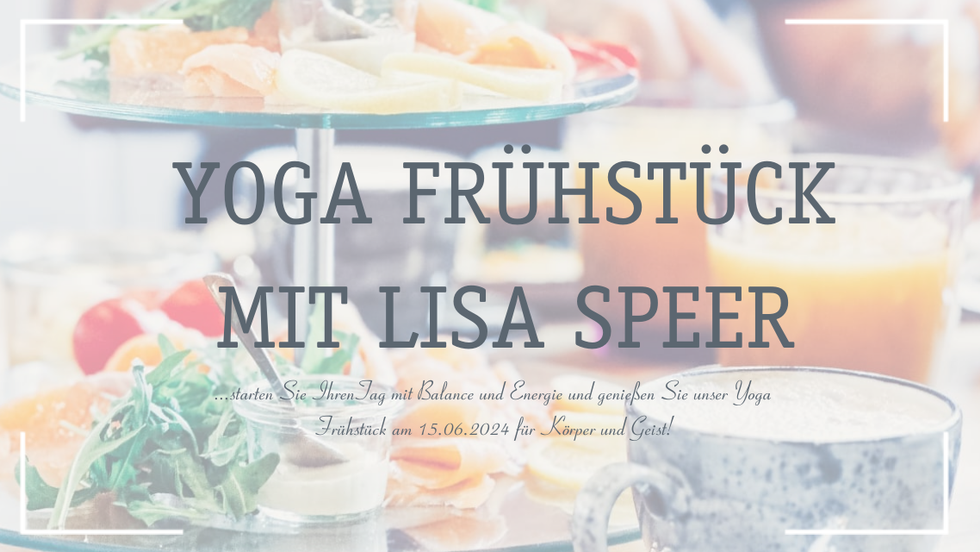 Yoga Frühstück mit Lisa Speer